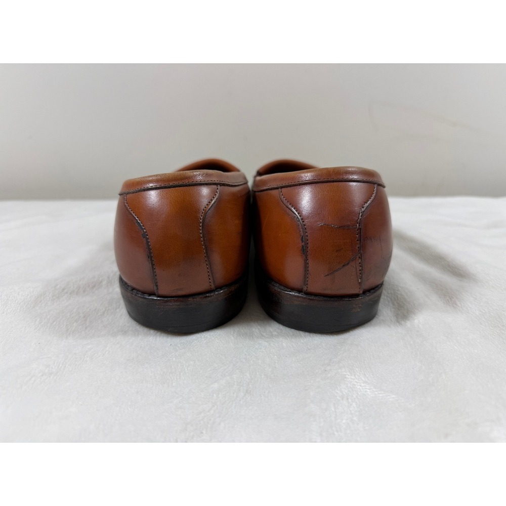 Allen Edmonds Newport Tassel Kiltie Loafers Women 11.5 Brown Leather USA - Picture 3 of 7